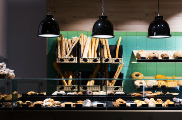 installation de vitrines pour boulangerie Castres